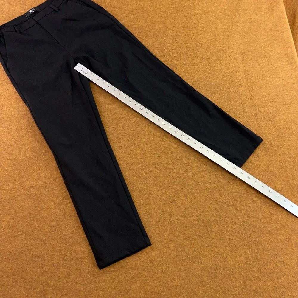 Icon Amsterdam Mens 30 Black The Tech Trousers Pant NWT